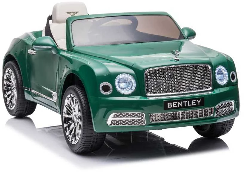 Lean Cars Vienvietis elektromobilis Bentley Mulsanne Lean Car, žalias