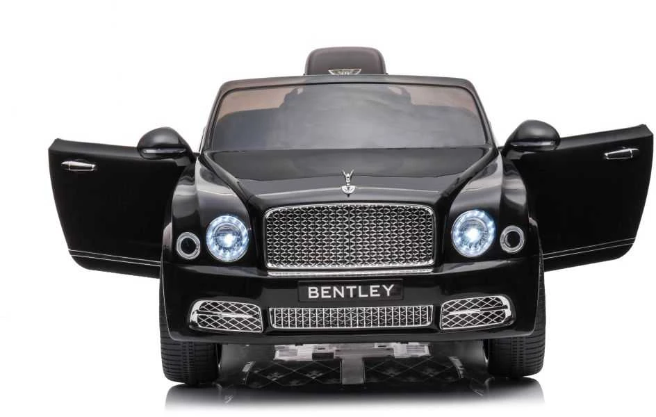 Lean Cars Vienvietis elektromobilis Bentley Mulsanne Lean Car, juodas