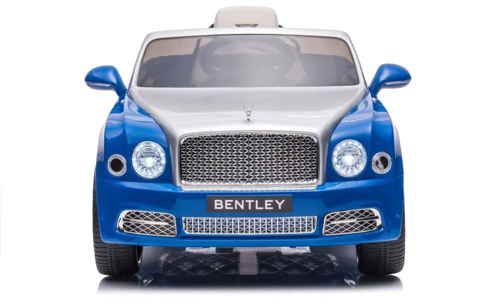 Lean Cars Vienvietis elektromobilis Bentley Mulsanne Lean Car, mėlynas