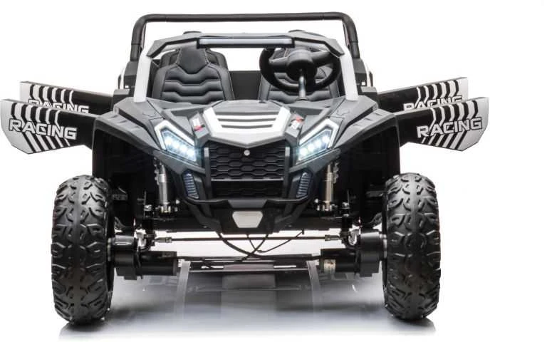 Lean Cars Elektromobilis Buggy A033 4x4 24V, baltas