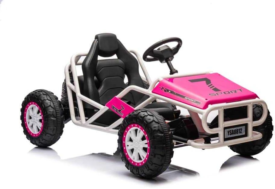 Lean Cars Akumuliatorinis Buggy A8812 Rožinis 24V