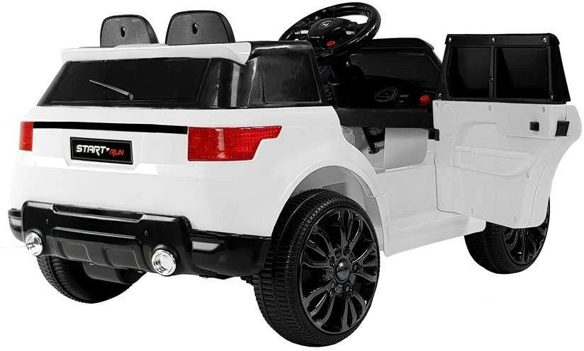 Lean Cars Dvivietis elektromobilis vaikams Lean Toys HL1638, baltas