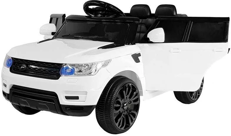 Lean Cars Dvivietis elektromobilis vaikams Lean Toys HL1638, baltas