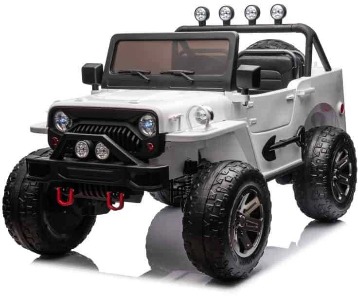Lean Cars Akumuliatorinis automobilis vaikams Star JH-102, baltos spalvos