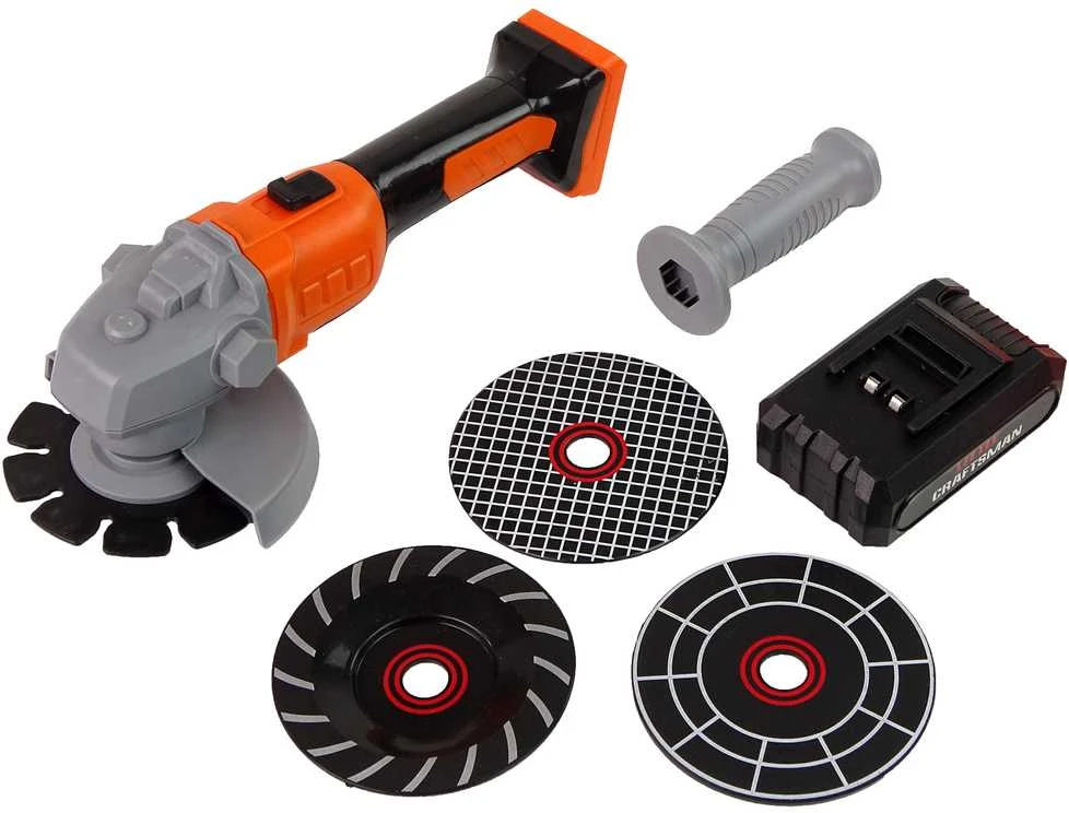 Lean Toys Žaislinis šlifuoklis LeanToys su apsaugine kauke