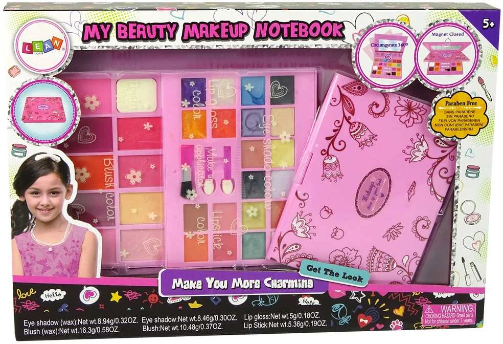 Lean Toys Vaikiška makiažo paletė