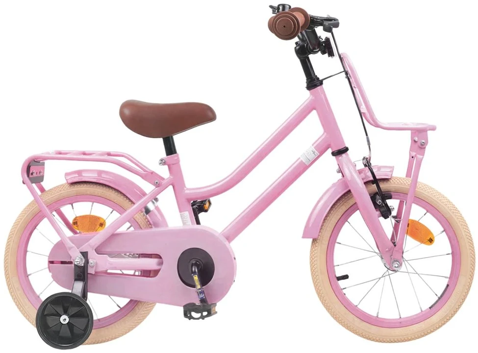Vaikų Dviratis 12 Colių skirta 2-4 metų vaikams Šviesiai rožinė