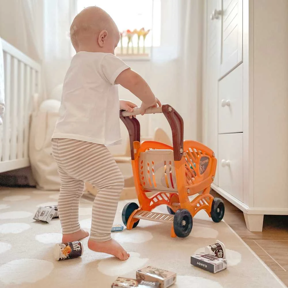 Vaikų pirkinių vežimėlis WOOPIE 42vnt