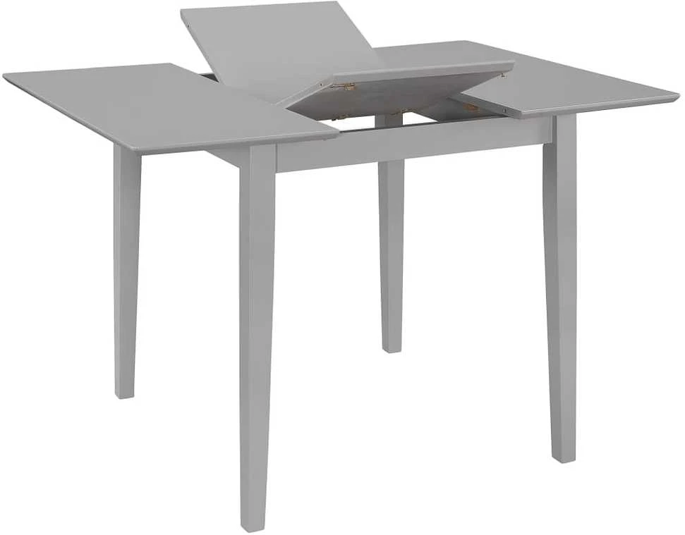 Valgomojo baldų komplektas, 3d., pilkos sp., MDF