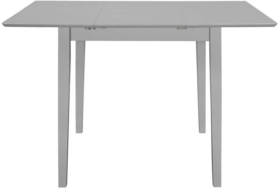 Valgomojo baldų komplektas, 3d., pilkos sp., MDF