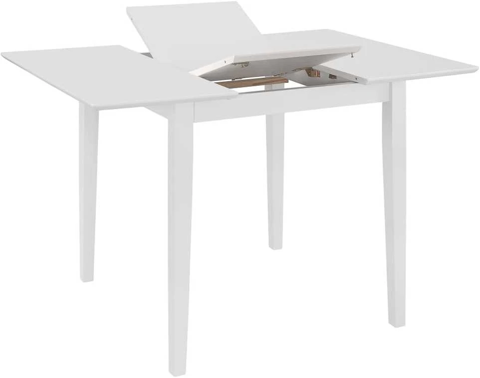 Valgomojo baldų komplektas, 5d., baltos sp., MDF