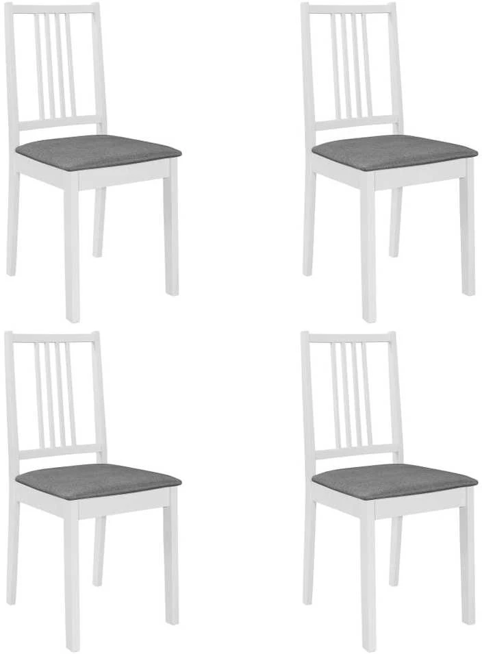 Valgomojo baldų komplektas, 5d., baltos sp., MDF