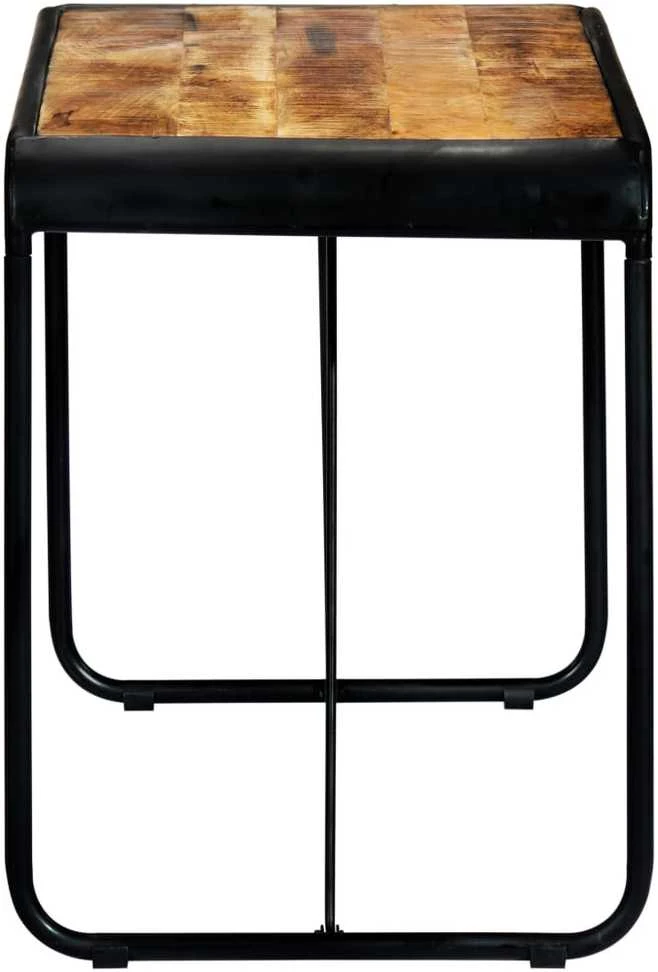 Valgomojo stalas, 118x60x76cm, neapdorotas mango masyvas