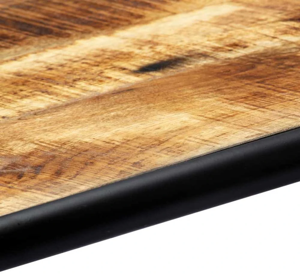 Valgomojo stalas, 118x60x76cm, neapdorotas mango masyvas