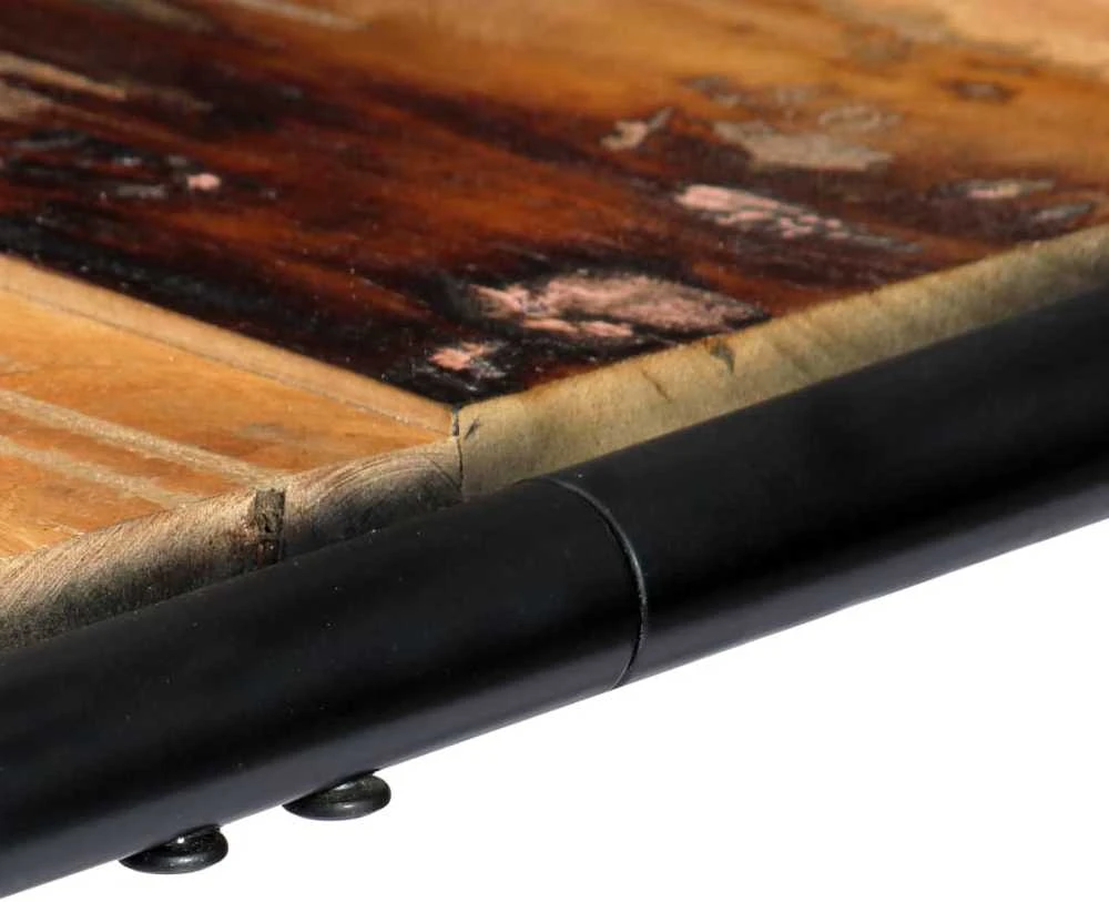 Valgomojo stalas, 118x60x76cm, perdirbtos medienos masyvas
