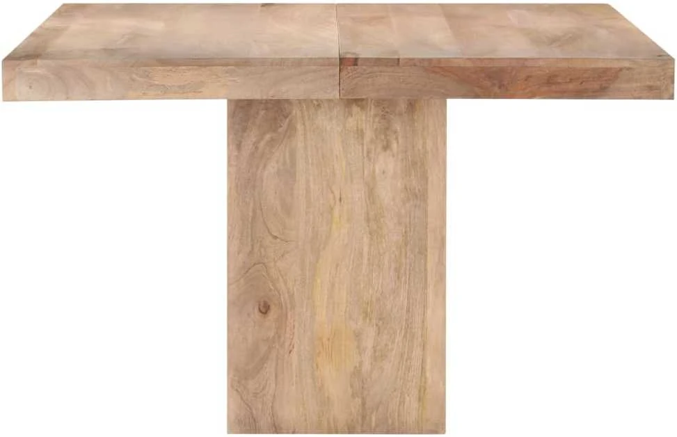 Valgomojo stalas, 120x120x77cm, mango medienos masyvas