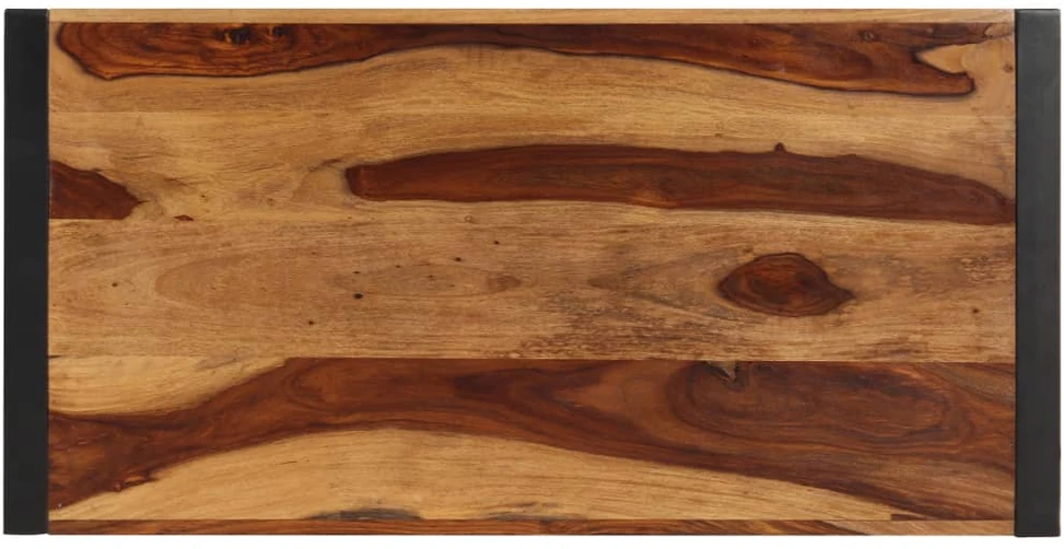 Valgomojo stalas, 120x60x76 cm, rausv. dalb. medienos masyvas