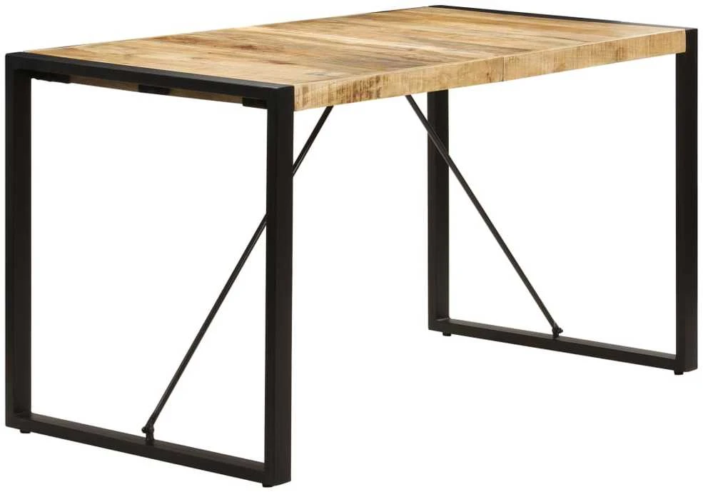 Valgomojo stalas, 140x70x75cm, mango medienos masyvas