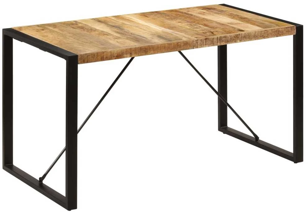 Valgomojo stalas, 140x70x75cm, mango medienos masyvas