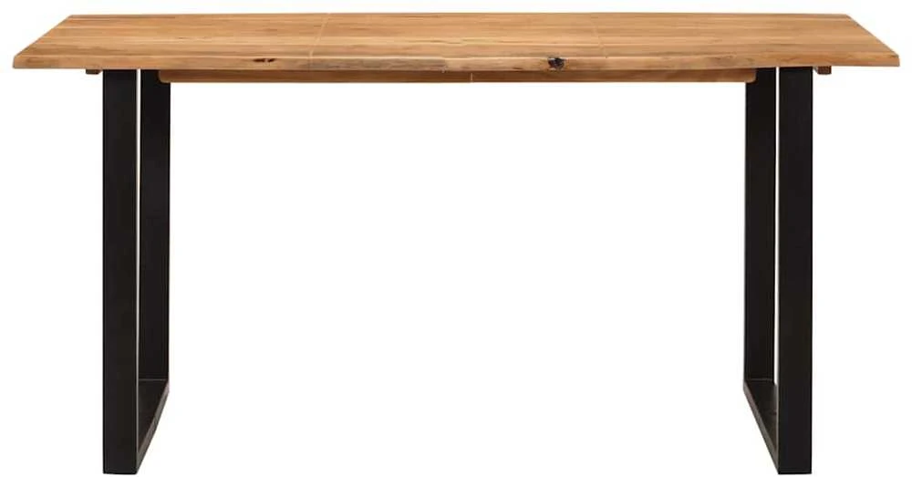 Valgomojo stalas, 154x80x76cm, akacijos medienos masyvas