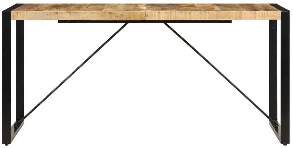 Valgomojo stalas, 160x80x75cm, mango medienos masyvas