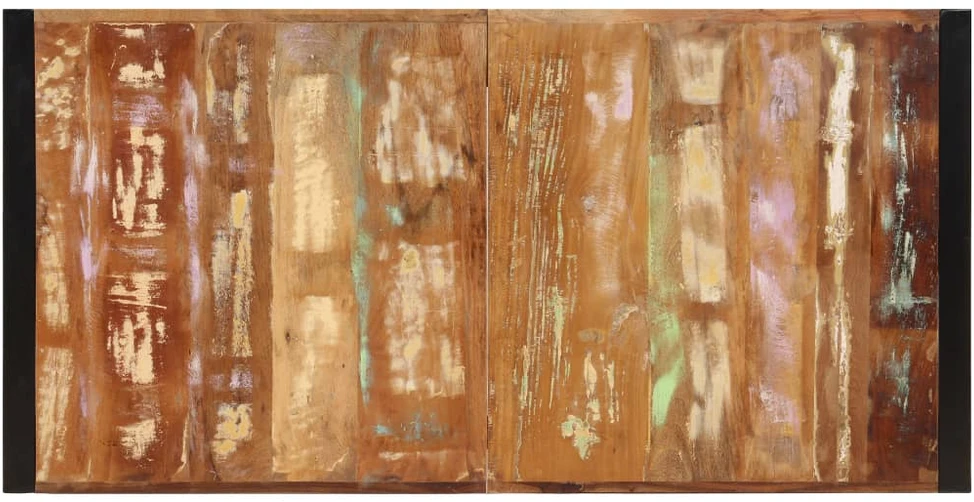 Valgomojo stalas, 160x80x75cm, perdirbtos medienos masyvas