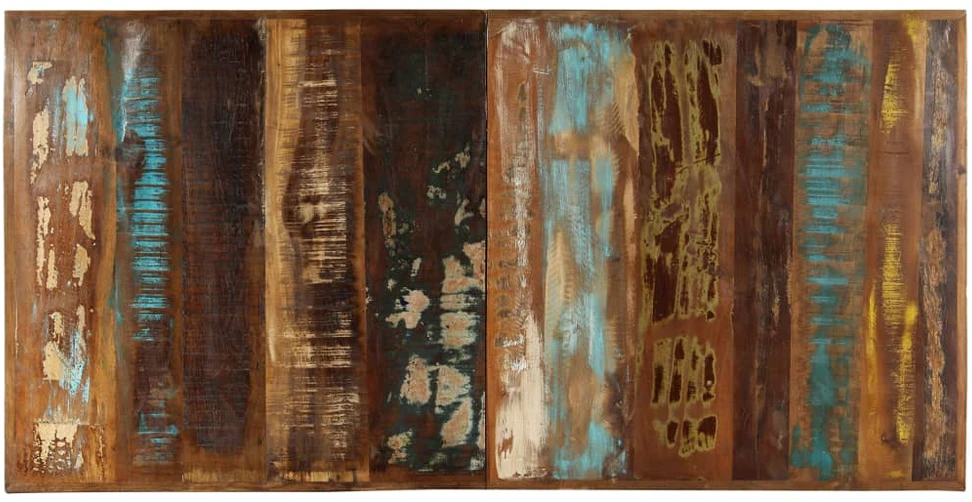Valgomojo stalas, 160x80x75cm, perdirbtos medienos masyvas