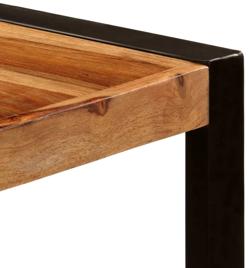 Valgomojo stalas, 180x90x75cm, rausv. dalberg. medienos masyvas