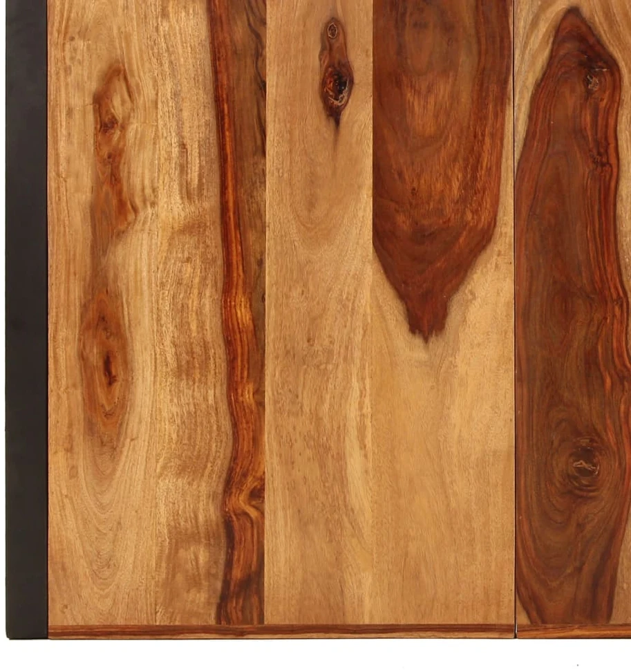 Valgomojo stalas, 180x90x75cm, rausv. dalberg. medienos masyvas