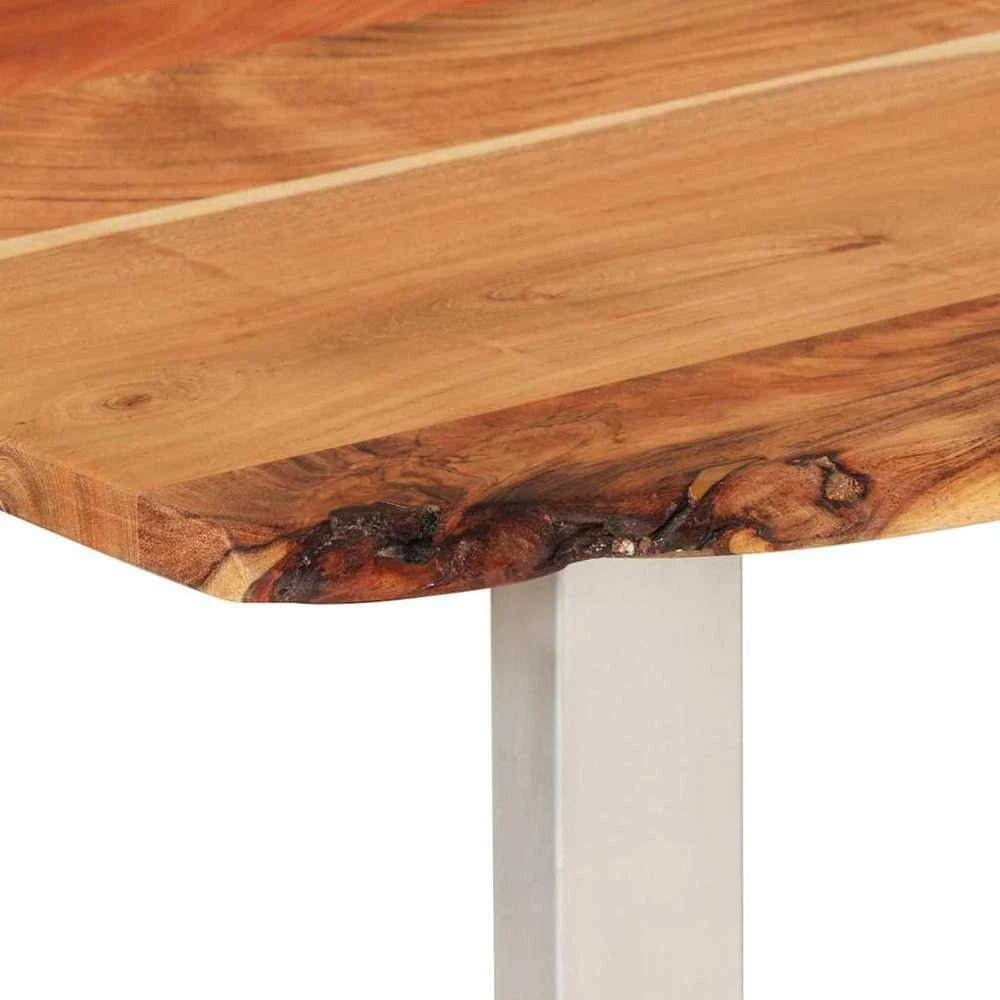 Valgomojo stalas, 180x90x76cm, akacijos medienos masyvas