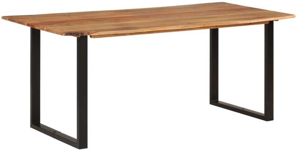 Valgomojo stalas, 180x90x76cm, akacijos medienos masyvas