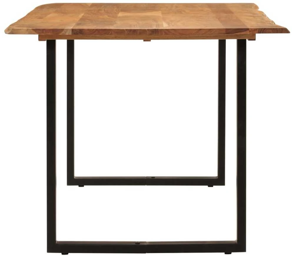 Valgomojo stalas, 180x90x76cm, akacijos medienos masyvas