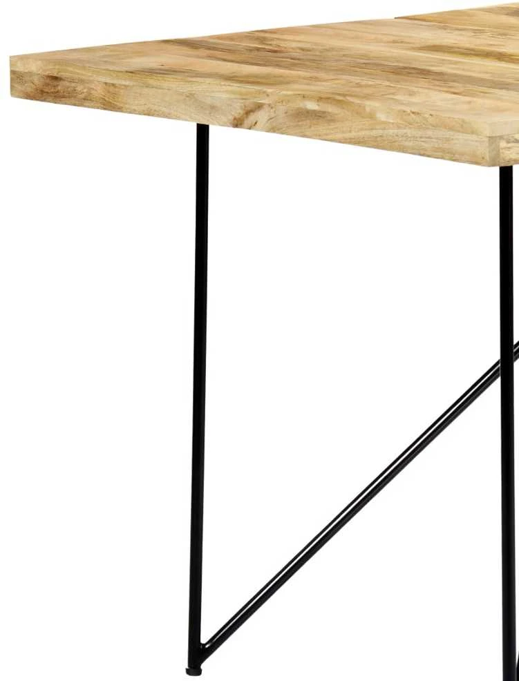 Valgomojo stalas, 180x90x76cm, mango medienos masyvas