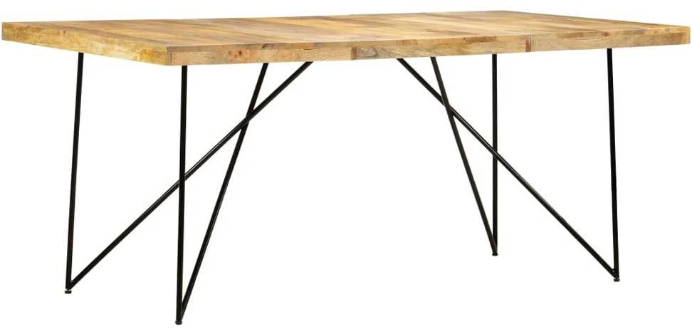 Valgomojo stalas, 180x90x76cm, mango medienos masyvas