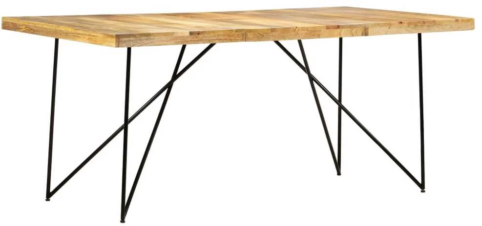 Valgomojo stalas, 180x90x76cm, mango medienos masyvas