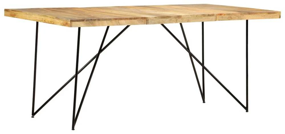 Valgomojo stalas, 180x90x76cm, mango medienos masyvas