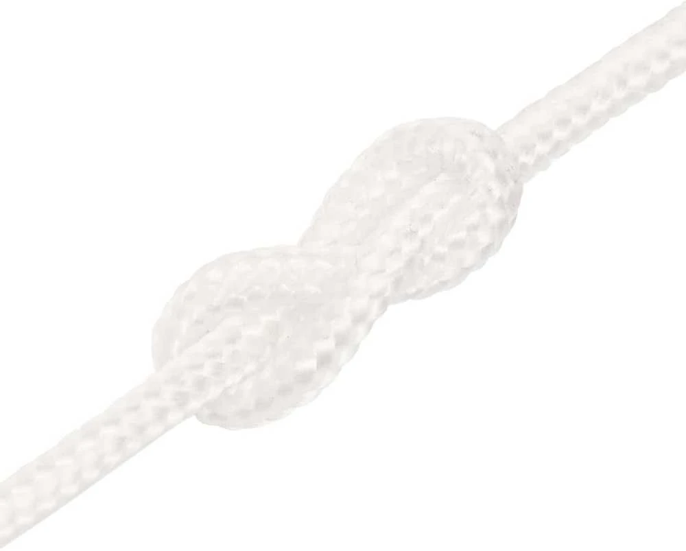 Valties virvė, visiškai balta, 4mm, 100m, polipropilenas