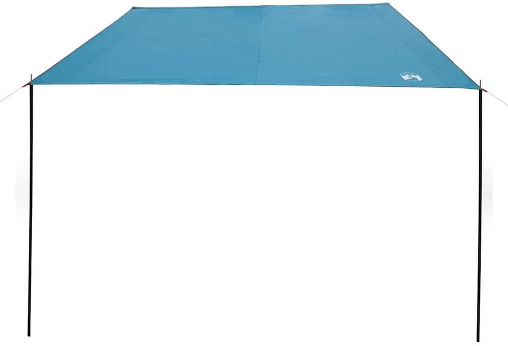 Karavano markizė 240 x 460 cm Atsparus vandeniui Mėlyna tafta