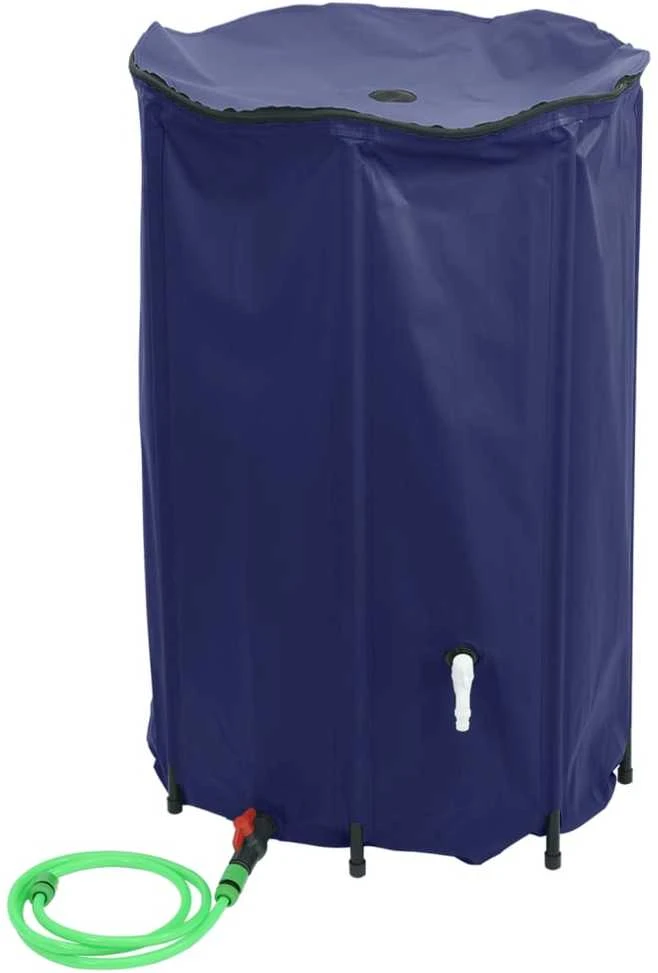 Vandens talpa su čiaupu, sulankstoma, 1000l, PVC