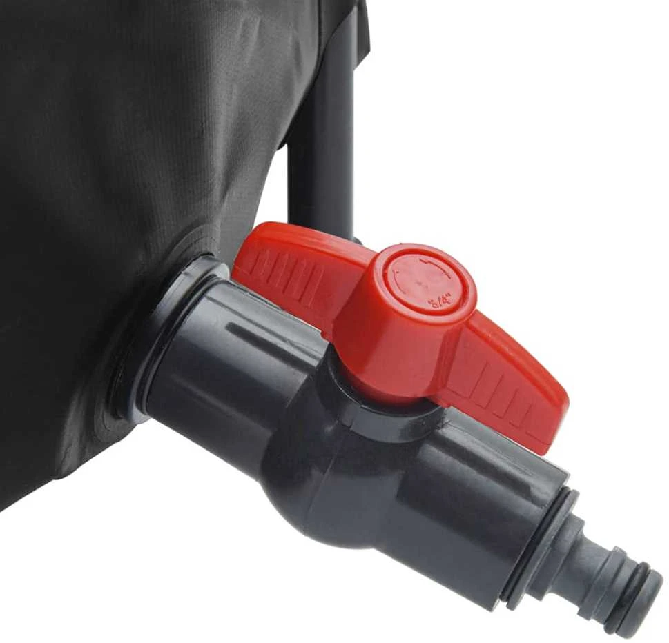 Vandens talpa su čiaupu, sulankstoma, 1000l, PVC