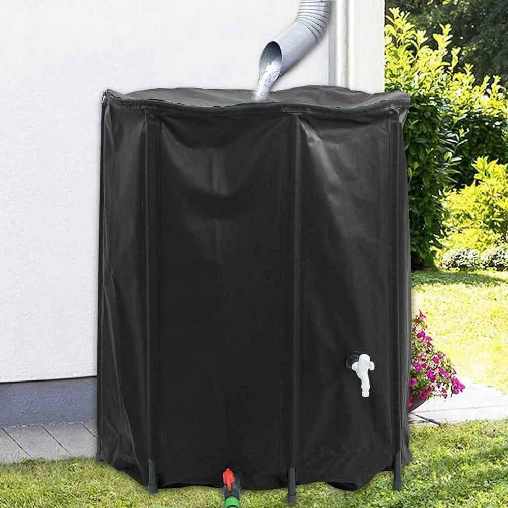 Vandens talpa su čiaupu, sulankstoma, 1250l, PVC