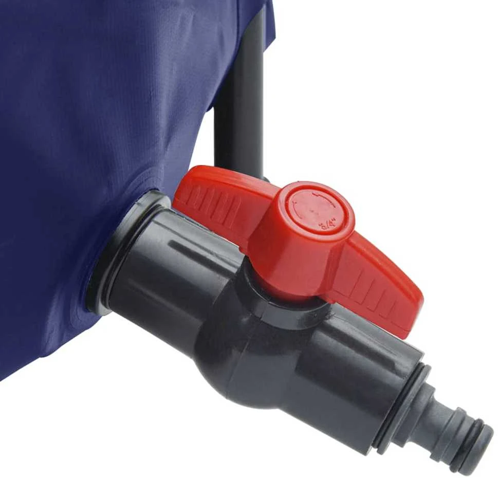 Vandens talpa su čiaupu, sulankstoma, 1250l, PVC