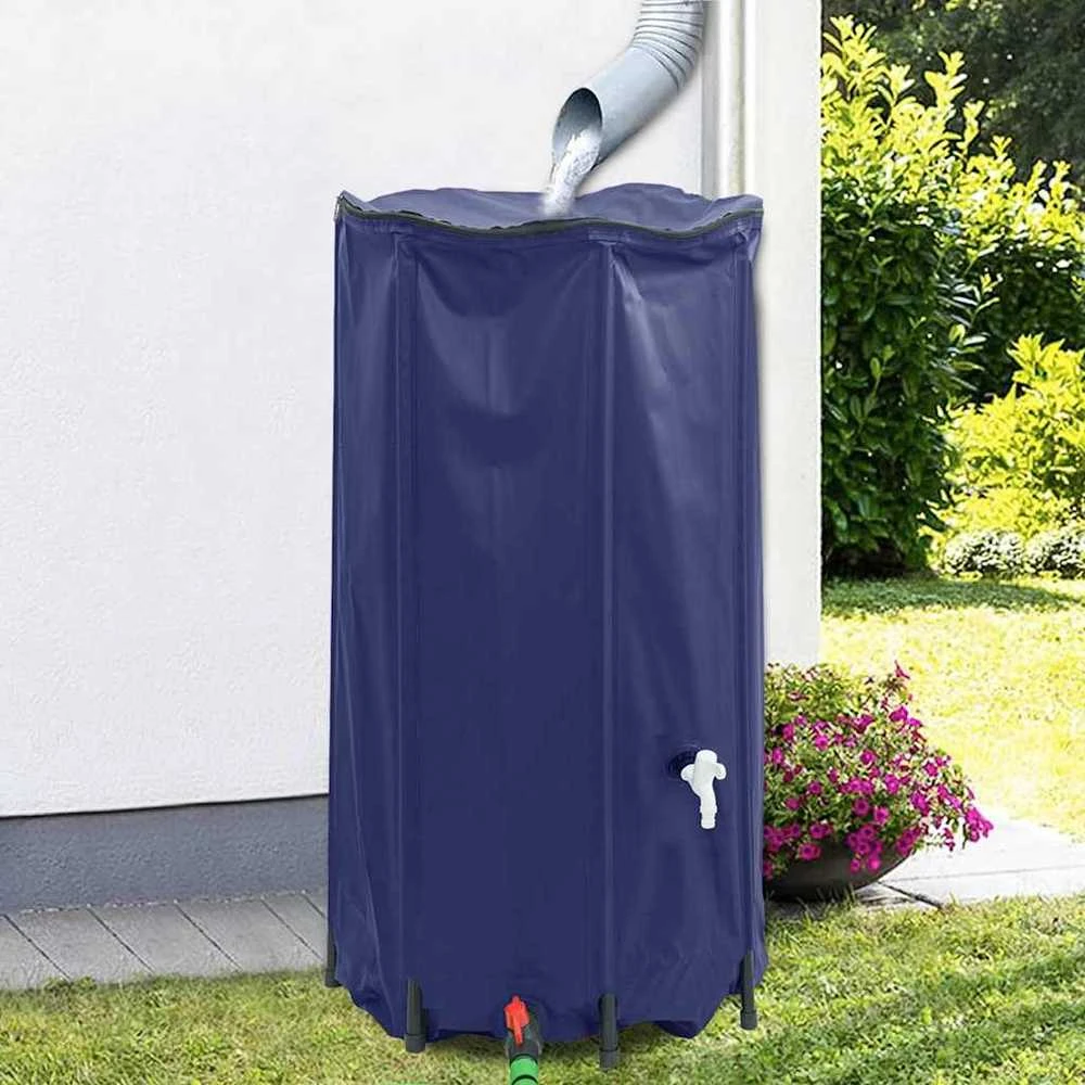 Vandens talpa su čiaupu, sulankstoma, 250l, PVC