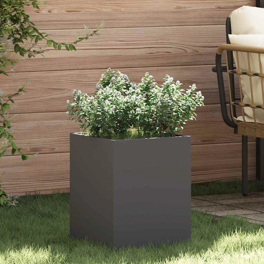 Sodo vazonas Juoda 32 x 32 x 40 cm Šaltai valcuotas plienas