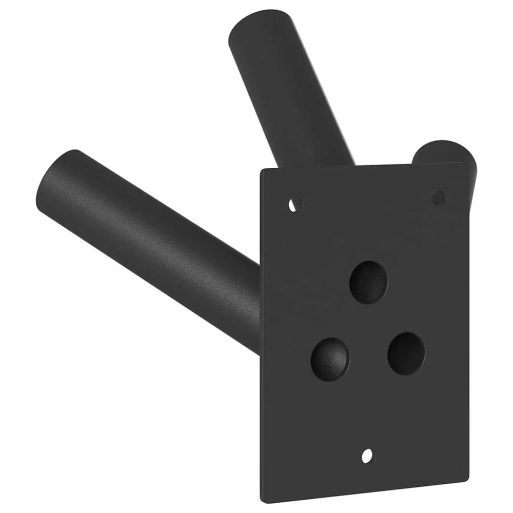 Vėliavos Stiebo Laikiklis Juoda 10,5 x 7,5 x 0,2 cm Plienas