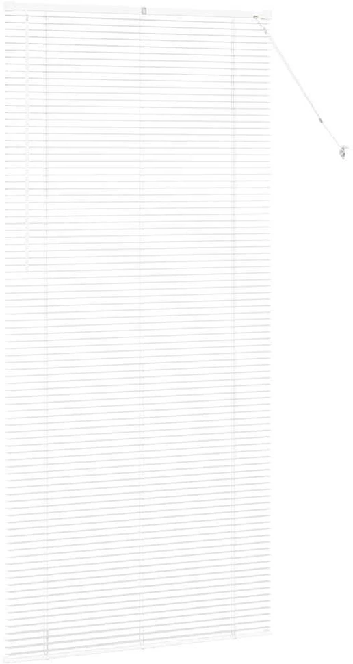 Venecijietiškos žaliuzės Balta 220 x 105 cm Aliuminis