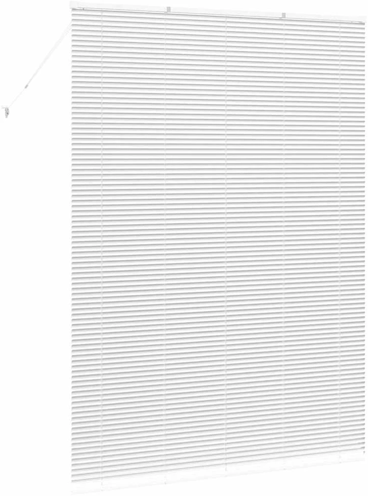 Venecijos žaliuzės Balta 220 x 160 cm 25 mm Aliuminis