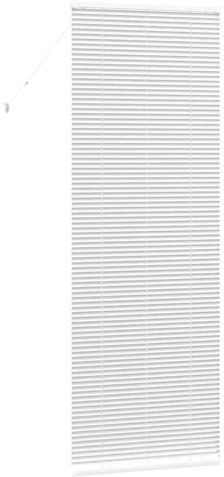 Venecijos žaliuzės Balta 220 x 80 cm 25 mm Aliuminis