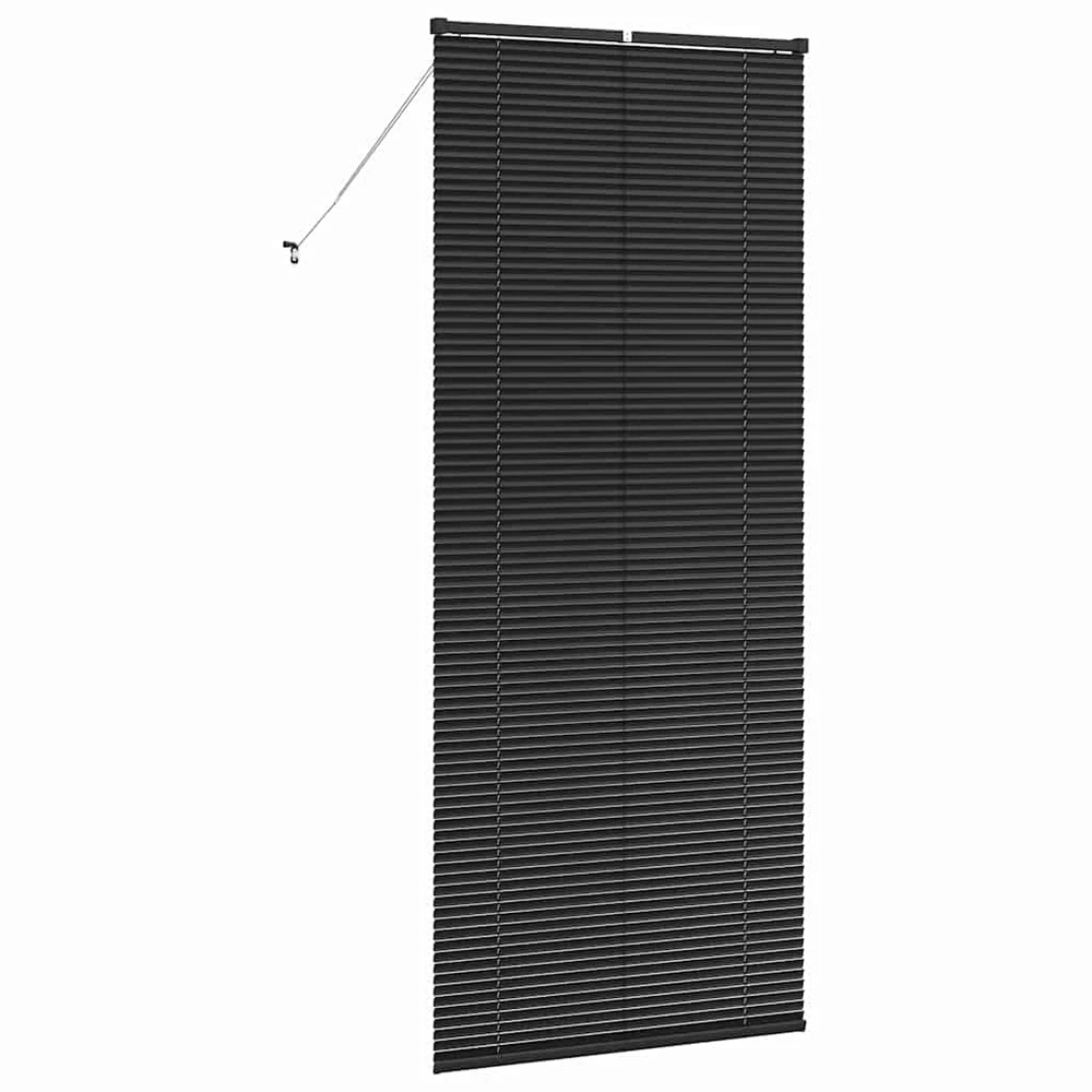 Venecijos žaliuzės Juoda 220 x 95 cm 25 mm Aliuminis