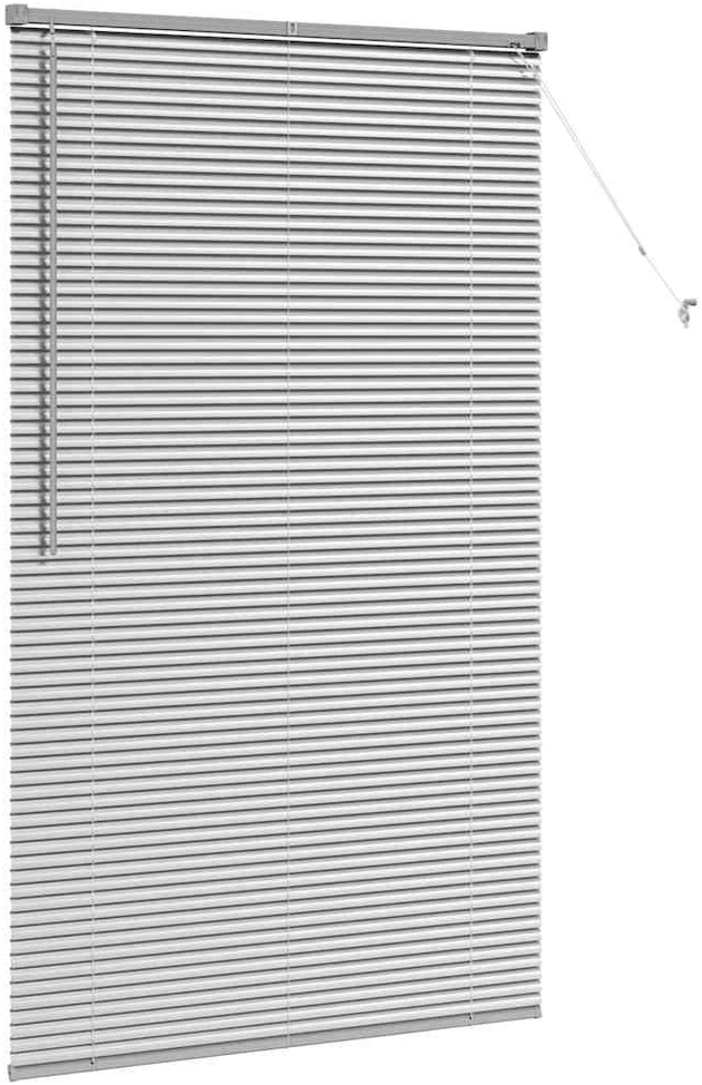 Venecijietiškos žaliuzės Sidabrinė 175 x 105 cm Aliuminis